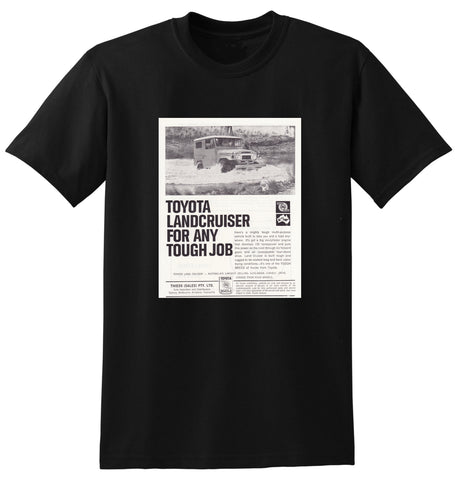 1966 TOYOTA LANDCRUISER AUSSIE AD TSHIRT