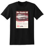 1967 RAMBLER REBEL V8 AMC AUSSIE AD TSHIRT