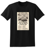 1969 TOYOTA COROLLA E10 NOT BUILT FOR RACING AUSSIE AD TSHIRT