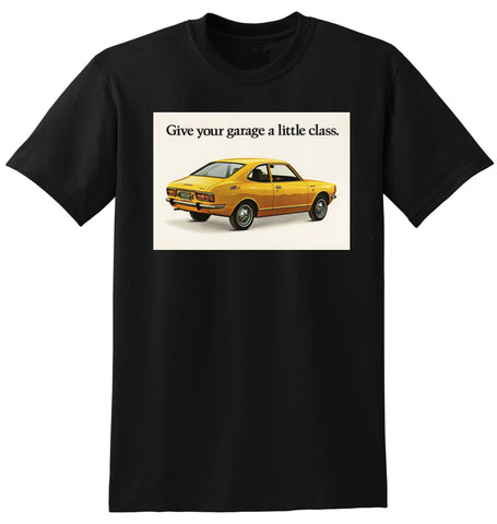 1970 TOYOTA COROLLA COUPE REPRO AD TSHIRT