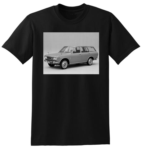 1971 DATSUN BLUEBIRD WAGON JAPAN AD TSHIRT