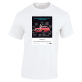 1971 FORD ESCORT TWIN CAM GT AUSSIE AD TSHIRT