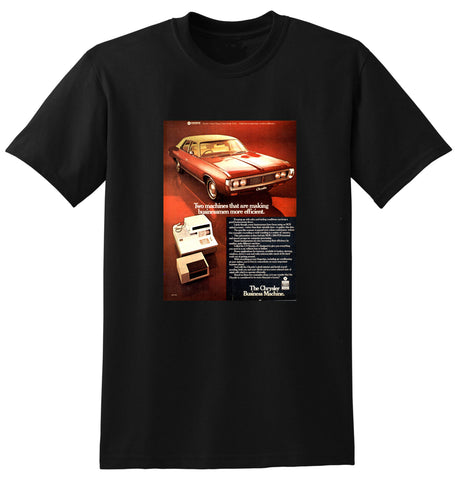 1973-74 CJ CHRYSLER AUSSIE AD TSHIRT