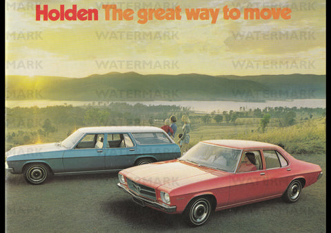 1973 HOLDEN HQ KINGSWOOD AUSSIE REPRO AD ART PRINT POSTER