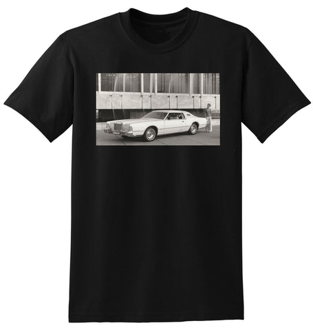 1976 LINCOLN CONTINENTAL MK IV USA AD TSHIRT