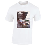 1976 SUBARU 1600 SEDAN & HARDTOP AUSSIE AD TSHIRT