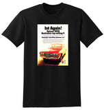 1977 DATSUN 180B NISSAN AUSSIE AD TSHIRT