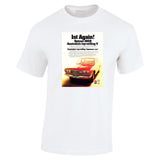 1977 DATSUN 180B NISSAN AUSSIE AD TSHIRT