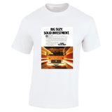 1978 ISUZU E 120 DIESEL POWER ENGINE GMH CHEVROLET BEDFORD AUSSIE AD TSHIRT