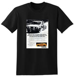 1978 TOYOTA COROLLA KESX 2 DOOR HARDTOP AUSSIE AD TSHIRT