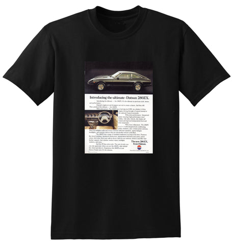 1979 DATSUN 280ZX 2+2 NISSAN AUSSIE AD TSHIRT