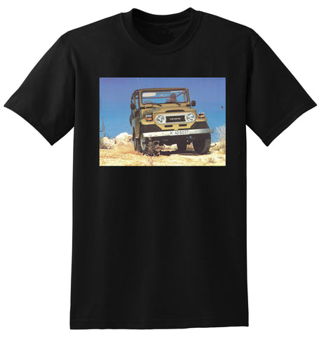 1979 TOYOTA FJ40 LAND CRUISER AD TSHIRT