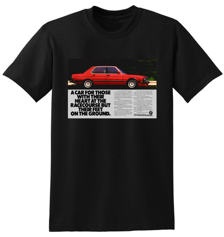 1988 BMW E28 535IS USA AD TSHIRT