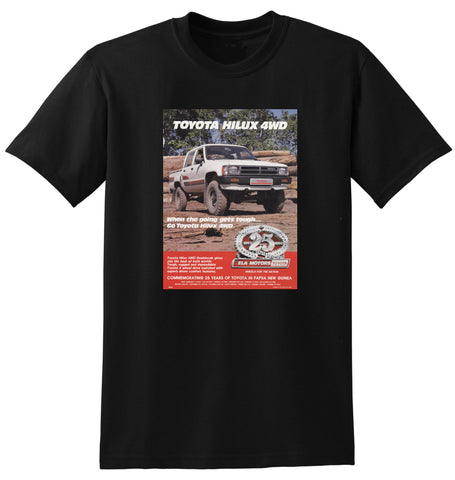 1988 TOYOTA HILUX PNG PAPUA NEW GUINEA AD TSHIRT