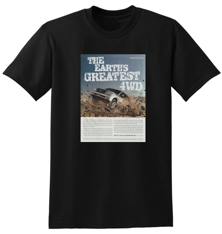 2007 TOYOTA LANDCRUISER 200 SERIES AUSSIE AD TSHIRT