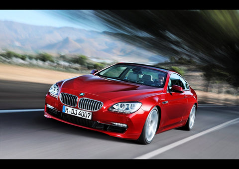 2012 BMW 650I COUPE ART PRINT PHOTO POSTER