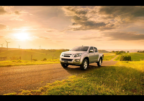 2012 ISUZU DMAX ART PRINT PHOTO POSTER