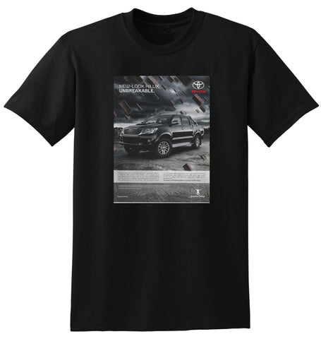 2012 TOYOTA HILUX AUSSIE AUSTRALIA AD TSHIRT