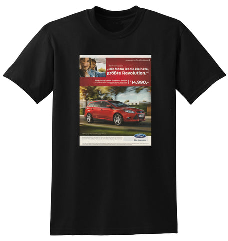 2013 FORD FOCUS WAGON GERMANY AD TSHIRT