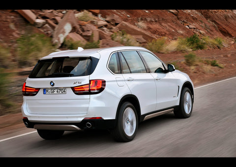 2014 BMW X5 REAR ART PRINT PHOTO POSTER