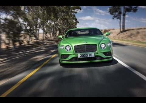 2015 BENTLEY CONTINENTAL GT SPEED ART PRINT PHOTO POSTER