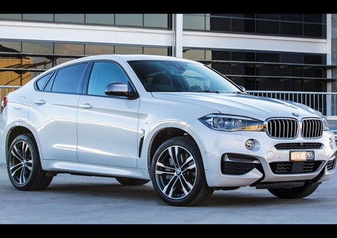 2015 BMW X6 M50D ART PRINT PHOTO POSTER