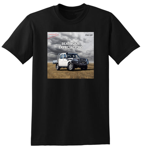 2024 MAHINDRA PIK-UP BEAT YOUR EXPECTATIONS AUSSIE AD TSHIRT