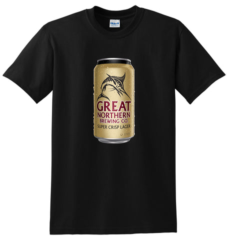 GREAT NORTHERN BREWING CO CAN TSHIRT