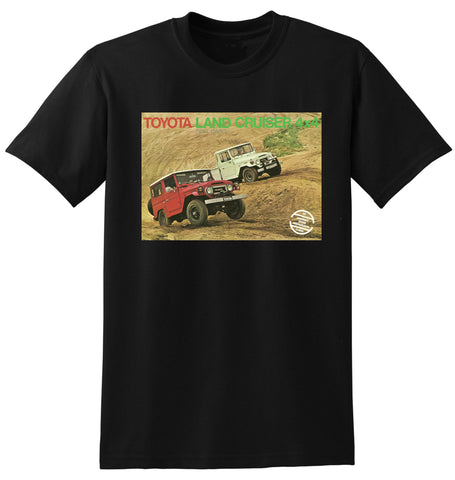 TOYOTA FJ LAND CRUISER AD TSHIRT