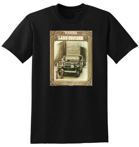 TOYOTA FJ LAND CRUISER CANADA AD TSHIRT