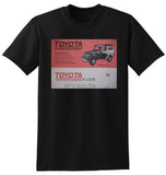 TOYOTA FJ25 LAND CRUISER USA AD TSHIRT