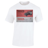 TOYOTA FJ25 LAND CRUISER USA AD TSHIRT