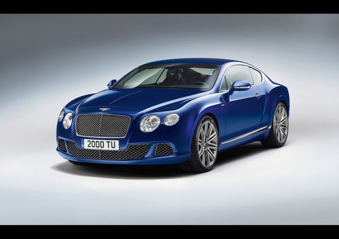 BENTLEY CONTINENTAL GT STUDIO ART PRINT PHOTO POSTER