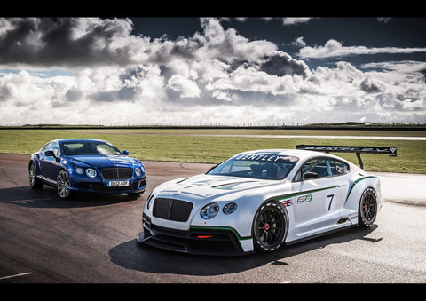 BENTLEY CONTINENTAL GT3 RACER ART PRINT PHOTO POSTER