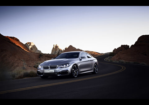 BMW 4 SERIES CONCEPT ART PRINT PHOTO POSTER