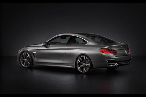 BMW 4 SERIES COUPE CONCEPT REAR STUDIO ART PRINT PHOTO POSTER