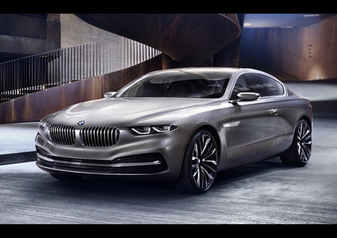 BMW GRAN LUSSO COUPE ART PRINT PHOTO POSTER