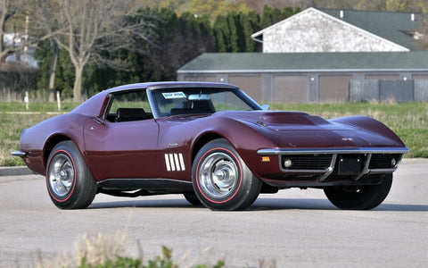 1969 CHEVROLET CORVETTE GICLEE ART PRINT POSTER