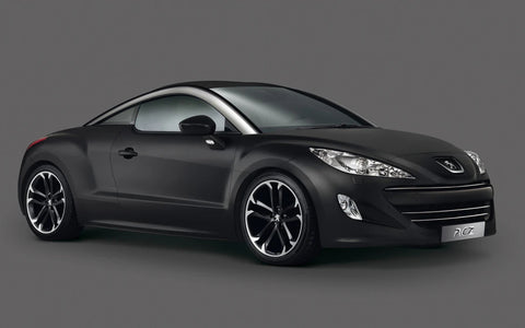 PHOTO OF 2010 PEUGEOT RCZ ASPHALT GICLEE ART PRINT POSTER