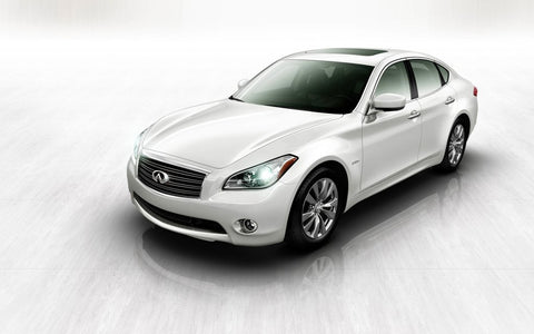 PHOTO OF 2011 INFINITI M35 HYBRID FRONT GICLEE ART PRINT POSTER