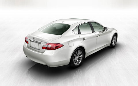 PHOTO OF 2011 INFINITI M35 HYBRID REAR GICLEE ART PRINT POSTER