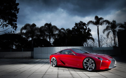 2012 LEXUS LF LC SPORT COUPE CONCEPT ART PRINT POSTER