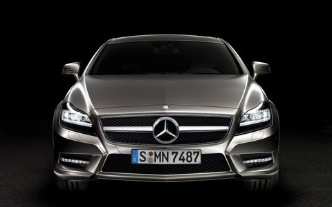 2012 MERCEDES BENZ CLS FRONT ART PRINT POSTER