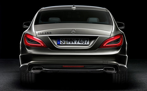 2012 MERCEDES BENZ CLS REAR ART PRINT POSTER