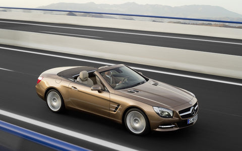 2012 MERCEDES SL SPEED ART PRINT POSTER