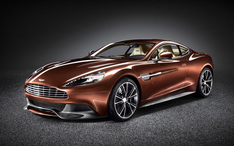 ASTON MARTIN VANQUISH STUDIO GICLEE ART PRINT POSTER