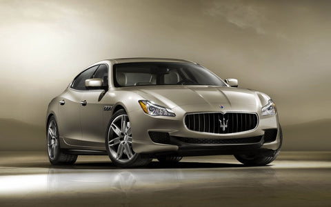 2013 MASERATI QUATTROPORTE FRONT ART PRINT POSTER