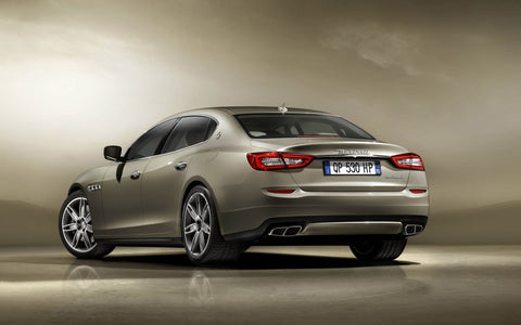 2013 MASERATI QUATTROPORTE REAR ART PRINT POSTER