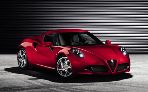 2013 ALFA ROMEO 4C ART PRINT POSTER