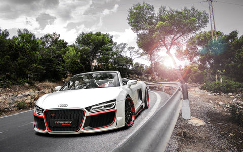 2014 AUDI R8 REGULA TUNING ART PRINT POSTER